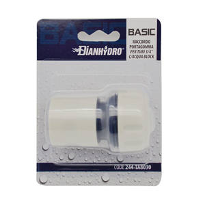 Connecteur de tuyau de plomberie de base de 3/4 po avec blocage d'eau pour diverses connexions de tuyaux - Product Image 1