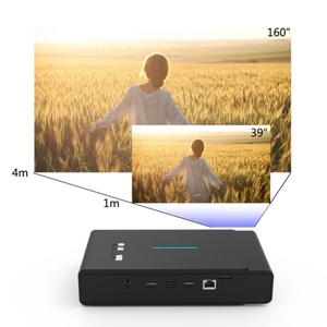 โปรเจคเตอร์ Toumei V5 ปรับค่าคีย์สโตนอัตโนมัติ ฉายภาพ 3 มิติ ระบบ DLP โฮมเธียเตอร์ ความละเอียด 1080P - Product Image 2