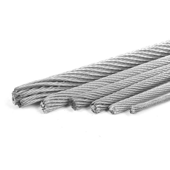 Ungalvanized and Galvanized Steel Wire Rope 35wx7 with High Strength for Elevator Equipment