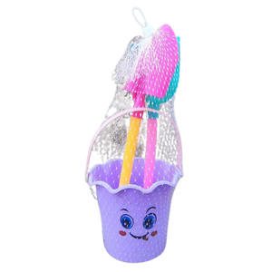 Set di Giocattoli da <span class=keywords><strong>Spiaggia</strong></span> in Plastica per Bambini con Paletta e Secchiello per Giochi d'Acqua con Confezione in Sacchetto a Rete - Product Image 5