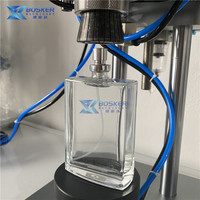 Petite Machine à sceller les bouteilles de parfum de bureau, Machine à sertir pneumatique, meilleure vente BSK-QZ01