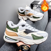 Chaussures de sport respirantes et légères à plateforme épaisse pour homme, style « Dad Shoes », rehaussantes, idéales pour l'hiver – Approvisionnement direct usine