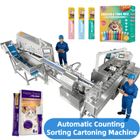 Machine d'emballage automatique VFFS pour sachets de café en bâtonnets, multi-voies (2/4/6/8/10 voies), pour sachets de forme irrégulière