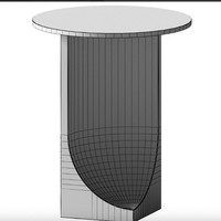 KUMUSI FURNITURE Mobilier de salon des temps modernes Table basse ronde avec dessus en verre