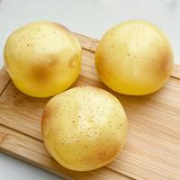 Jouet anti-stress réaliste en forme de purée de pommes de terre faite à la main, parfum Vaseline et huile de coco, doux et amusant pour enfants et maison