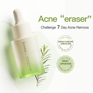 Sérum à l'huile essentielle d'arbre à thé ICESEA, traitement anti-acné, resserre les pores, contrôle du sébum pour peaux grasses, liquide, logo personnalisable OEM - Product Image 5