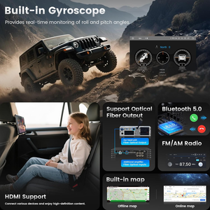 Xe đa phương tiện <span class=keywords><strong>Player</strong></span> Car Stereo đơn vị đứng đầu 10 inch <span class=keywords><strong>Android</strong></span> đài phát thanh 8 + 256 gam Carplay màn hình cho tacoma 2015+ - Product Image 5