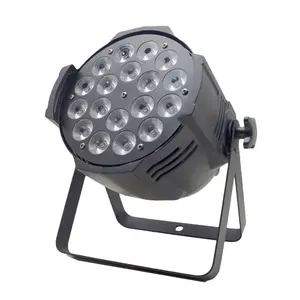 Fabrikant 18 Led Licht Rgbwa + Uv Draad Met Powercon Dmx Controle Disco Verlichting Led Par Kan Podiumlichten