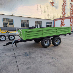 Anpassbare Größe Landwirtschaft licher Anhänger Multi Scene Elektrische Bremse Farm <span class=keywords><strong>Trailer</strong></span> Obstgarten Garten Landwirtschaft licher Anhänger - Product Image 5