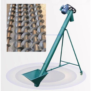Hạt thép carbon thẳng đứng thang máy Ngô lúa mì thức ăn gia súc Thức ăn viên tự động trung chuyển băng tải trục vít xoắn ốc - Product Image 2