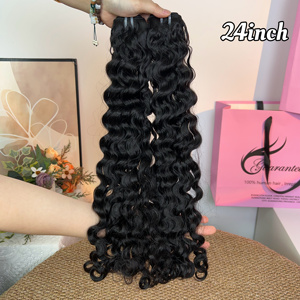 Lot de 12 mèches bouclées caribéennes en gros, 100g par paquet, extensions super double drawn 100% cheveux humains, vente chaude - Product Image 6
