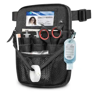 Groothandel Multicompartment Verpleegkundige Heuptas Utility Verpleging Organizer Fanny Bag Pack Kleine Verpleegster Etui Riem Tas