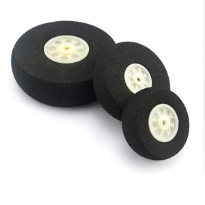 Avion télécommandé à aile fixe avec train d'atterrissage et roues en mousse, série complète 25/30/35/40/50/60/80mm - Product Image 1