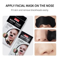 OEM ODM Masque Peel-Off Anti-Points Noirs, Bandes Nasales Nettoyantes en Profondeur, Réducteur de Pores, Patchs Adhésifs pour l'Élimination des Points Noirs du Nez
