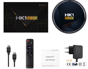 กล่อง H8 Android12.0 HK1 rbox สมาร์ททีวี ALLWINNER H618 Quad Core 2GB 16GB 4K 3D WIFI - Product Image 1