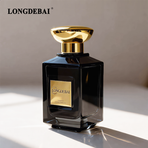 Custom Color 100ml Perfume Glass <b>Bottles</b> Luxury Empty Black Perfume <b>Bottle</b> Spray Perfume <b>Bottle</b> with Packaging <b>Box</b> - Product Image 3