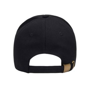 Casquette de baseball ajustée personnalisée de haute qualité 2026, style sportif, avec lettres brodées et fermeture à boucle métallique, tendance - Product Image 3