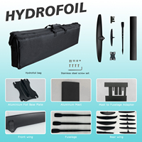 Ensemble de 3 équipements de sports nautiques populaires : Planche de surf gonflable, Wing Foil, Hydrofoil, Kitesurf, Wingfoil, Windsurf, Ensemble de jeux aquatiques à vendre