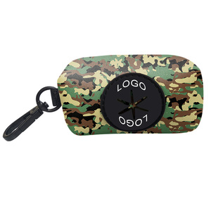 Camouflage Dog Harness Set with Adjustable Buckle Closure and Bowknot <b>for</b> Medium Dogs - Product Image 3