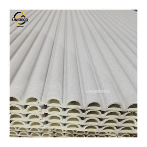 Panel de Pared de Madera Plástica con Patrón de Ondas, Suministro Directo de Fábrica, Especial para Cines en Casa y Salas de Reuniones - Product Image 4