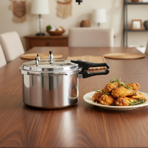 Olla <span class=keywords><strong>a</strong></span> Presión de Aluminio de Bajo Precio, Apta para Cocina de Inducción, Compre una Olla <span class=keywords><strong>a</strong></span> Presión de Alta Calidad - Product Image 6