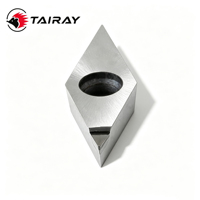 Plaquettes TAIRAY PCD CBN pour tournage extérieur/intérieur, outils de coupe CNC, fraises de tournage VNMG, plaquettes diamantées pour tour CNC