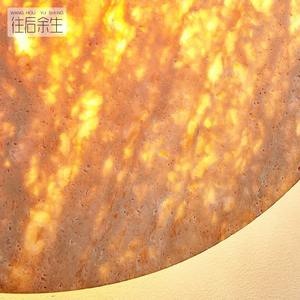 โคมไฟติดผนังขนาดใหญ่สไตล์วบิซาบิ ดีไซน์ญี่ปุ่นสีครีม สำหรับห้องนั่งเล่น ห้องพัก ทางเดิน โถงทางเข้า ห้องนอน - Product Image 5