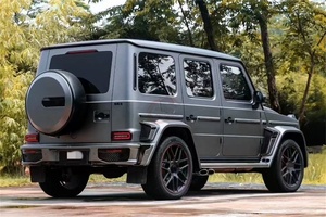 Kit de carrosserie en plastique PP Style B Pare-chocs avant Grille de pare-chocs arrière Arcs de roue larges pour <span class=keywords><strong>Mercedes</strong></span>-Benz Classe G Station Wagon W465 G500 - Product Image 6