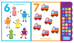 Livre audio parlant OEM personnalisé pour l'apprentissage des chiffres <span class=keywords><strong>123</strong></span>, pour enfants et préscolaires, jouet éducatif de comptage en papier et plastique de 20 cm - Product Image 3