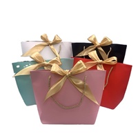 Sacs shopping personnalisés en papier kraft brun, papier artistique recyclable, avec lamination et impression offset complète, logo personnalisé, pour vêtements, aliments, livres