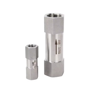 Raccord anti-retour 1/4 po pour circuit hydraulique de production automatisée de machines de construction - Product Image 1