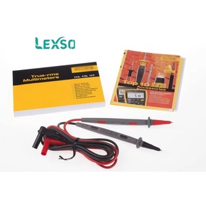 มัลติมิเตอร์แบบดิจิตอลพกพา รุ่น 117 ยูโร แท้จริง RMS 10A 600V AC รับประกัน 1 ปี Lexso - Product Image 5