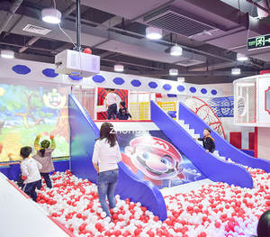 Baby Indoor Speeltuin Plastic Glijbaan Schommel Speeltuin Speelgoed - Product Image 2