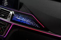 Kit complet d'éclairage d'ambiance pour voiture 12V à conduite à droite, pour Série 3 2013-2019 F30, bande LED dynamique colorée pour tableau de bord