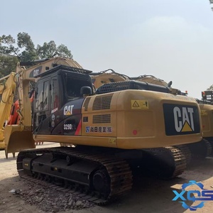 Excavadora de cadenas 329D2L usada, 29 toneladas, modelo 2022, bajo precio, con componentes principales: motor, caja de cambios, capacidad de cucharón de 1.54m - Product Image 4