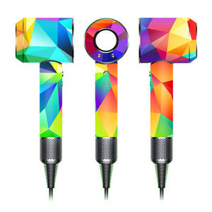 Autocollant de protection en vinyle personnalisé écologique résistant aux rayures accessoire de salon de coiffure autocollant de décoration de sèche-cheveux autocollant de peau pour <span class=keywords><strong>dyson</strong></span> - Product Image 6