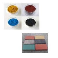 Fe2o3 95% Merah Kuning atau Biru Ferric Oxide-Hidroksida untuk Interlock Ubin/Pewarna Cat Zat Warna