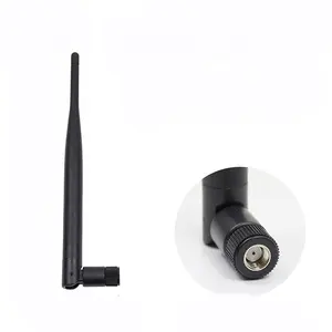 Antena wi-fi sma conector macho-fêmea, antena 2.4g 5db e gps