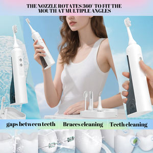 Taşınabilir 3 1 çok fonksiyonlu diş fırçası elektrikli diş fırçası 200ML IPX7 diş <span class=keywords><strong>Irrigator</strong></span> diş duşu - Product Image 2