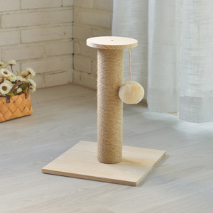 Tek kedi scratcher <span class=keywords><strong>post</strong></span> halat komik top arranhador para gato ile tırmalama sütunu kedi ağaçları - Product Image 6