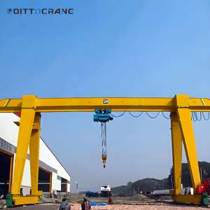 Grúa Pórtico Monoviga de 5, 10, 20 y 30 Toneladas, Tipo MH, Montada sobre Rieles, 5t 10t - Product Image 4