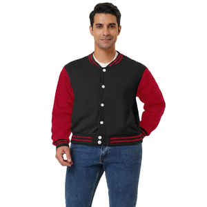 Chaquetas de Béisbol Varsity de Invierno para Hombre, Hechas a Medida, de Alta Calidad, con Cuello Alto, Logotipo Frontal y Reversibles, en Colores Contrastantes - Product Image 1