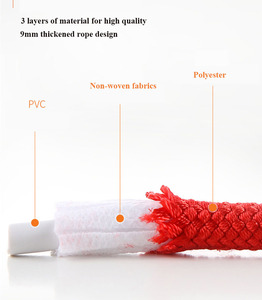 Cuerda de Saltar de Alta Velocidad con Peso de 9 mm y Mango Ajustable, Cuerda de Saltar Rápida para Ejercicios de Fitness - Product Image 4