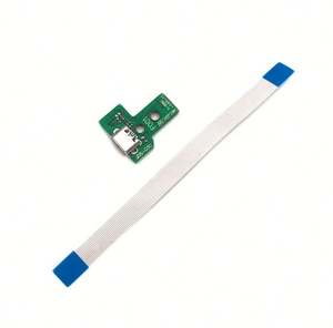 2025 <span class=keywords><strong>JDS</strong></span>-055 avec remplacement de <span class=keywords><strong>Port</strong></span> de carte de charge de câble pour contrôleur PS4 P4 accessoires Ps 4 pièces de contrôleur - Product Image 2