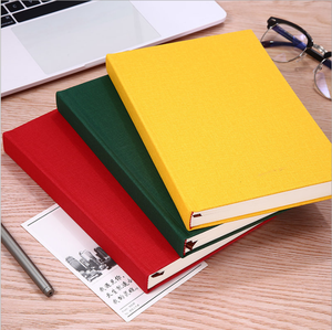 Bán buôn tùy chỉnh cá nhân Nhật ký hoàn hảo ràng buộc A5 máy tính xách tay da Linen trống Tạp Chí kế hoạch - Product Image 2