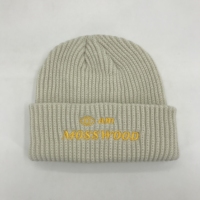 Bonnets d'hiver de pêcheur avec logo personnalisé 100% bonnets de sport en acrylique nœud à pois personnage à carreaux nouveau design bonnets en laine casquettes