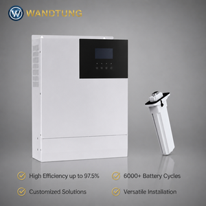 Système solaire hors réseau 50 kW, kit hybride intelligent PV 70 kW 100 kW, solution d'alimentation pour ferme, système solaire hors réseau, système solaire PV domestique - Product Image 4
