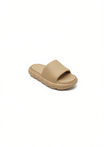Sandali EVA da Donna Stile Cloud, Punta Aperta, Ultra Morbidi, Antiscivolo, Comode Ciabatte da Bagno, Taglia 30, Nere, Per Tutte le Stagioni - Product Image 1