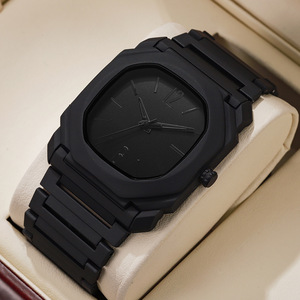 Orologio da uomo YuSa1322 Fashion con quadrante arabo, casual, nero, di lusso, al quarzo, Montre Arabe Pour Homme - Product Image 1