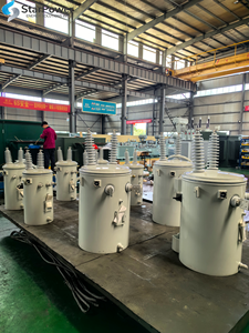 หม้อแปลง15kVA เฟสเดียวไปยัง37.5kVA ขั้ว MV และ HV 13.8kV 120/240V พร้อมเอาต์พุต480V 440V 110V 380V 220V - Product Image 6